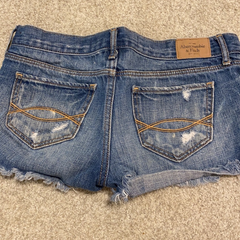 Abercrombie jean shorts